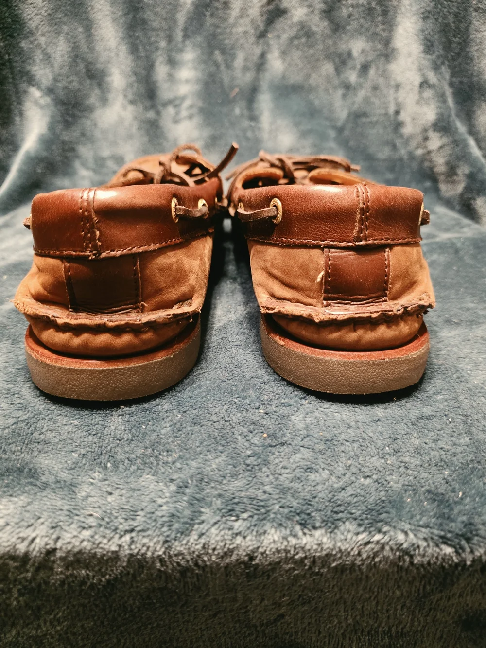Sperry's Classic Men’s Brown Leather Boat Shoes